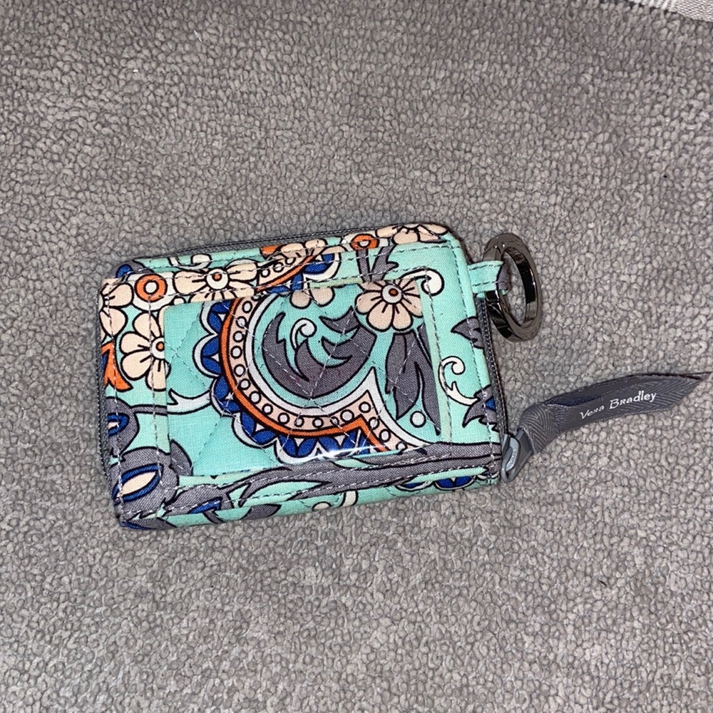 Vera Bradley ID holder with pockets inside!